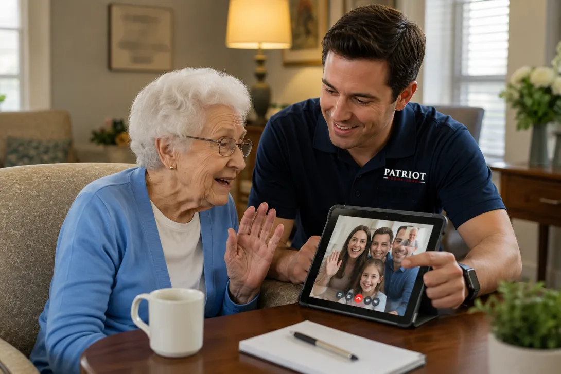 Technology should make life easier—not more frustrating. Patriot Concierge provides friendly, one-on-one technology assistance for residents of assisted living and senior communities.
